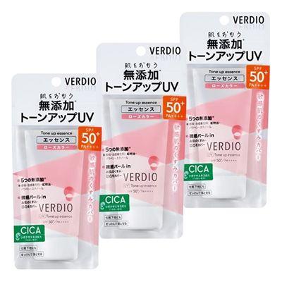 3個】近江兄弟社 ベルディオ トーンアップ UV エッセンス ローズカラー