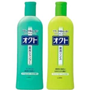 【各1個ずつ】ライオン オクトシャンプー マイルドフローラルの香り 薬用シャンプー 320ml+オクトリンス 320ml の商品画像