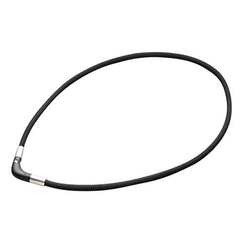 ファイテン RAKUWA〈ラクワ〉磁気チタンネックレス Vタイプ ブラック 50cm（Yahoo!・online-3ツィーディア）