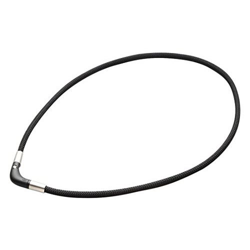 ファイテン RAKUWA〈ラクワ〉磁気チタンネックレス Vタイプ ブラック 45cm（Yahoo!・online-3ツィーディア）