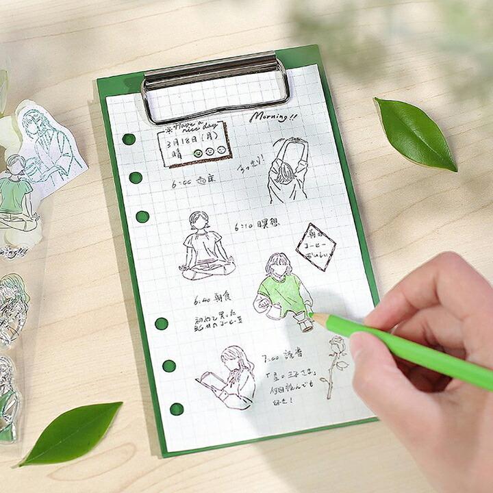 クリアスタンプ 大人女子 女の子 シルエット Bgm 全4種類 ハンコ かわいい おしゃれ スタンプ 朝活 オフィス 夜 週末 フレーム イラスト 韓国 Bt Csj 印鑑 シャチハタ おんらいん工房 通販 Yahoo ショッピング