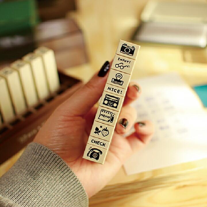 eric エンドレススタンプ[eric] サンビー 16種類セット 専用ケース付き