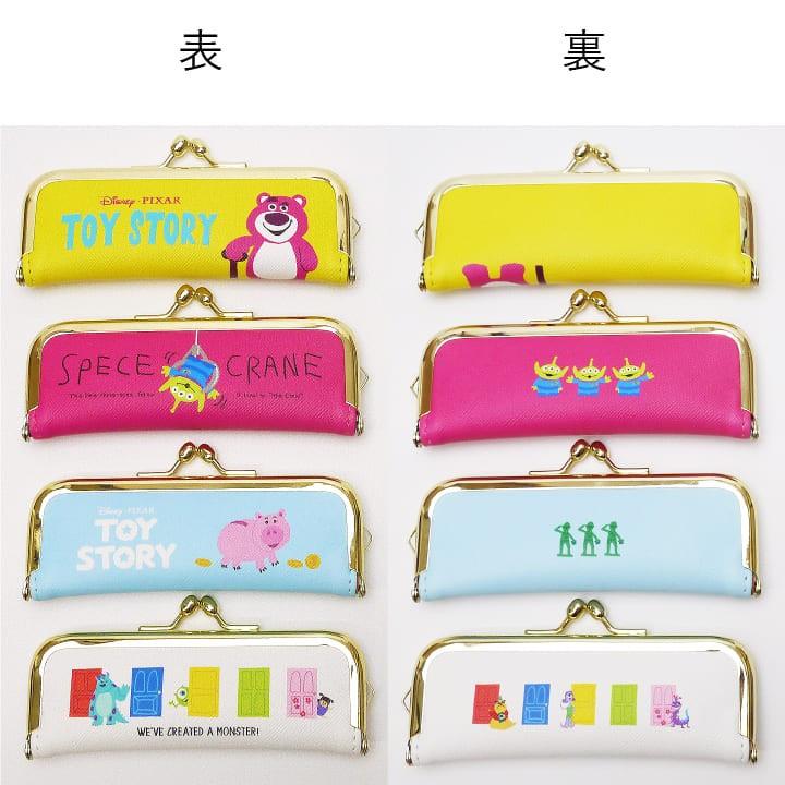 ディズニー ピクサー がま口ケース 判子 朱肉付き ギフト 印鑑セット はんこ Mrm ハンコケース おしゃれ 15mmまで収納可能 かわいい プレゼント レザー風