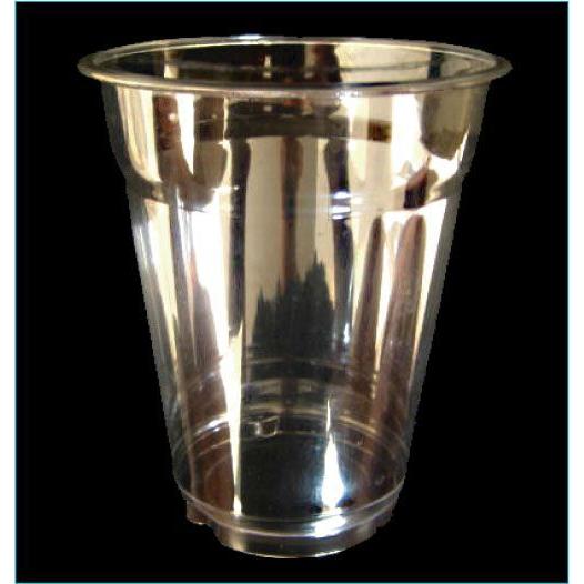 高純度透明PETコップ 16オンス [約500ml]（1000枚入）プラカップ プラコップ 使い捨て 透明コップ