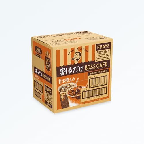 サントリー ボス カフェベース 甘さ控えめ 濃縮 コーヒー 340ml ×12本