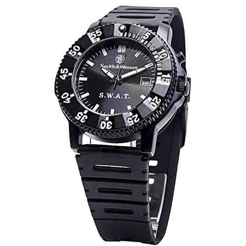 品質一番の [スミス&ウェッソン] 腕時計 S.W.A.T.(スワット) ラバーストラップ SWW4500000送料無料 腕時計
