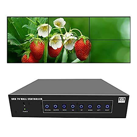 Iseevy 6チャンネル 4k60 Uhd ビデオウォールコントローラー Oneのiseevy パソコン周辺機器 2x3 Online