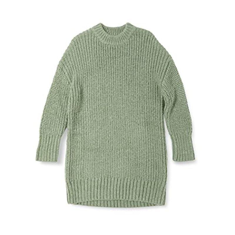 玄関先迄納品 レディース Lwno オーバーサイズニットワンピース リリーブラウン Grn サイズ Free F 日本 Topimr Com