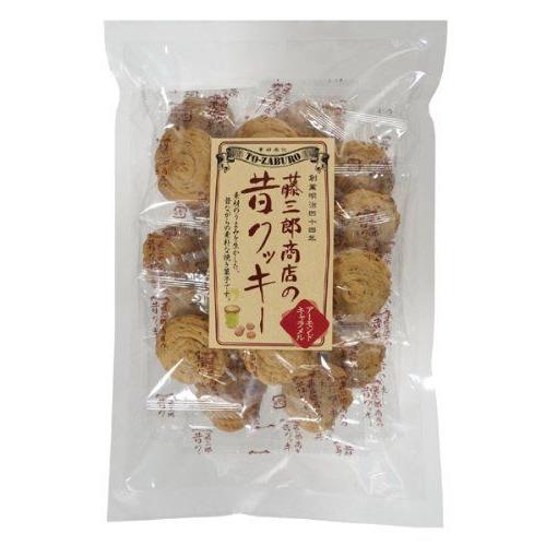 内山藤三郎商店 昔クッキー アーモンドキャラメル 120g×12袋 アーモンド
