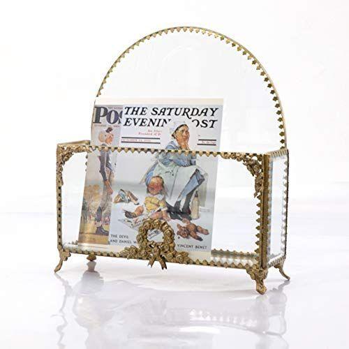 Web限定 レターラック レターホルダー アンティーク エレガント 立て 収納 卓上 ストック 手紙 ハガキ カード おしゃれ ガラス レタースタンド 整理用品 小物入れ Gfcintl Com