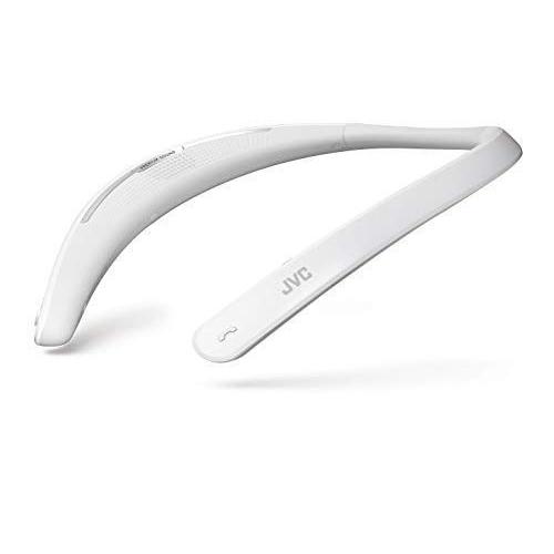 JVC NAGARAKU SP-A10BT-W ウェアラブルネックスピーカー ワイヤレス Bluetooth 約20時間連続再生 本体約88