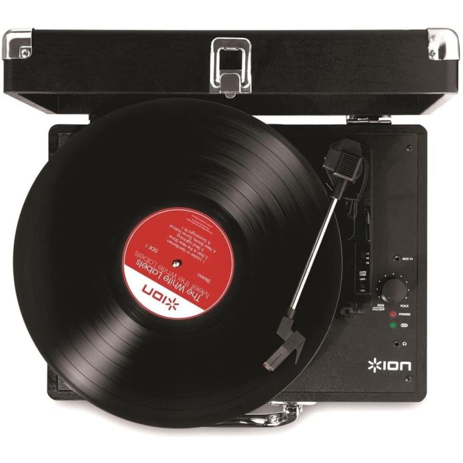 ION Audio Vinyl Motion レコードプレーヤー スーツケース型 