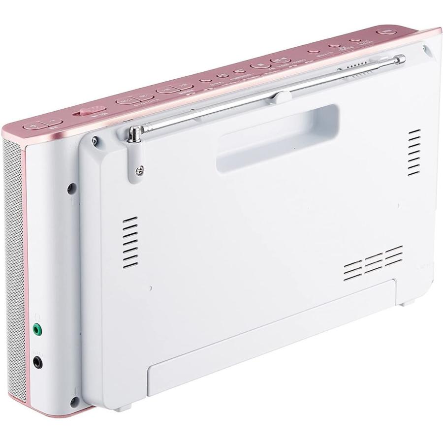 ソニー CDラジオ ZS-E80 : FM/AM/ワイドFM対応 語学学習用機能搭載 ピンク ZS-E80 P ZS E80 CDラジオ FM/AM/ワイドFM対応 語学学習用機能搭載 ピンク