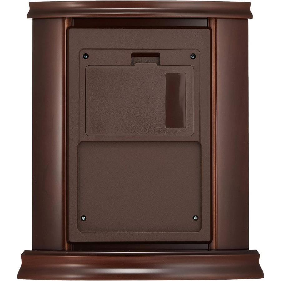 セイコー クロック 置き時計 電波 アナログ 回転飾り 木枠 濃茶 木地 BY233B SEIKO 木枠 クロック 置き時計 電波 アナログ 回転飾り 濃茶 木地 BY233B SEIKO