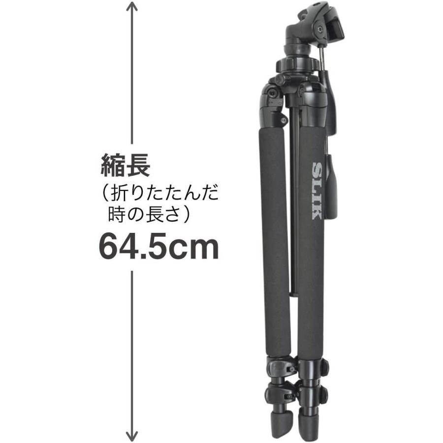 三脚 SLIK 三脚 エイブル 400 DX-LE N 3段 中型 107973 エイブル 400 