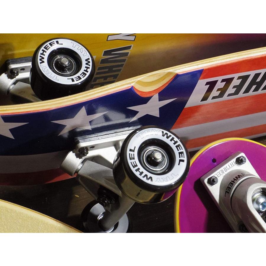 ⭐公式品⭐ TRY WHEEL(トライウィール) TRYWHEEL ROUND 39 YELLOWxPURPLE TRY039D 【2944729525】(16819円)