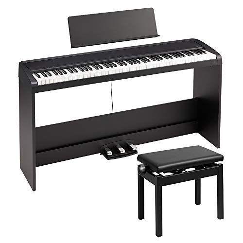定価KORG B2SP BK ブラック 電子ピアノ 88鍵盤 高低自在椅子セット コルグ