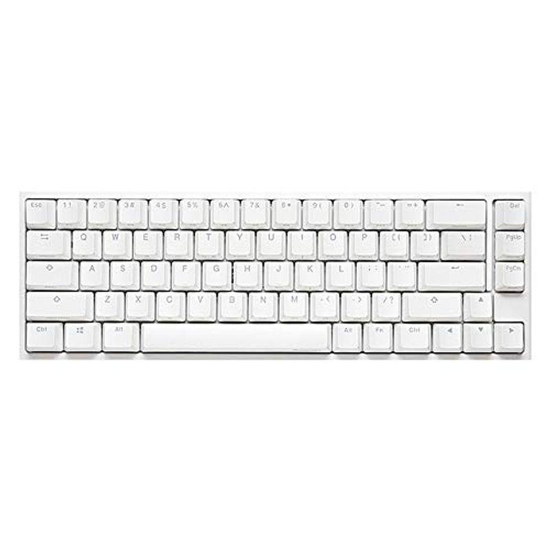 DUCKY ゲーミングキーボード One 2 SF RGB Cherry Speed 銀軸(英語配列) ピュア ホワイト dk-one2-r
