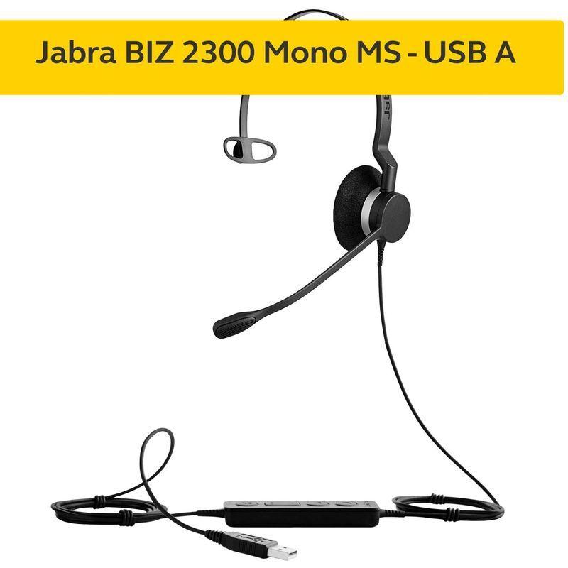 【値段交渉可：送料込】 GNオーディオジャパン Jabra BIZ 2300 MS USB Mono 2393-823-109 【M1926232573】(11002円)