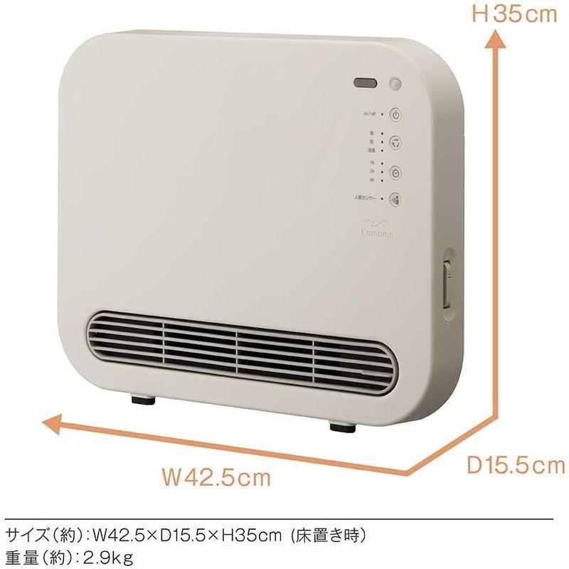 Kamome セラミックヒーター ホワイト ドウシシャ KCHU-121J WH セラミックヒーター ホワイト ドウシシャ KCHU 121J WH サイズ 強