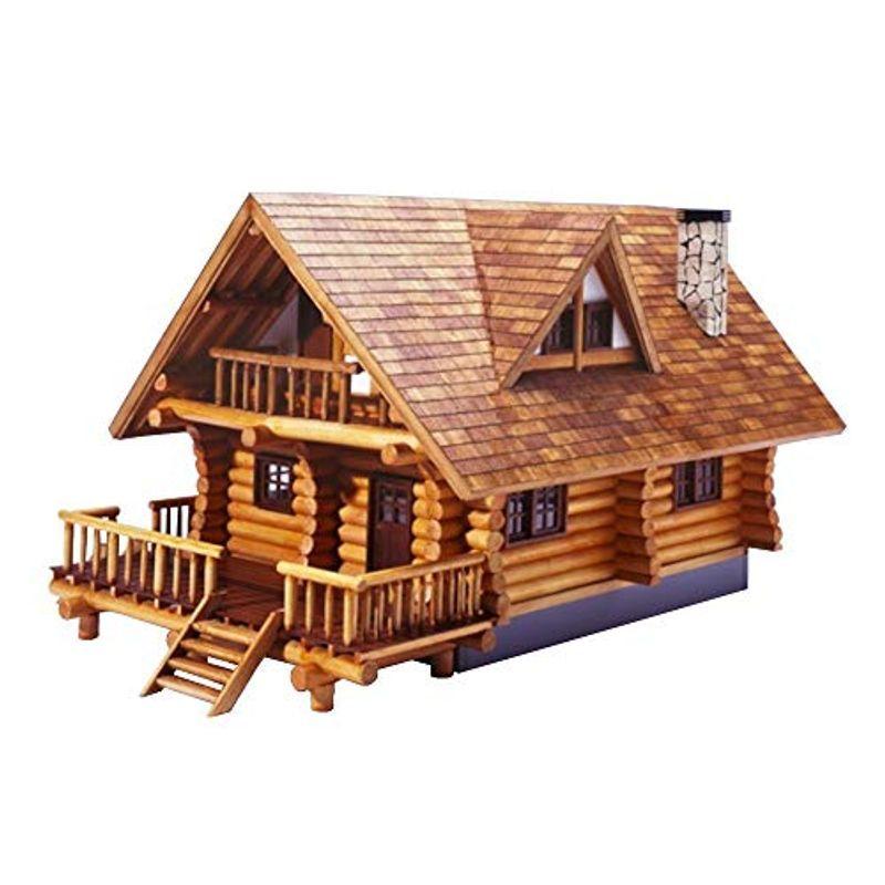 ウッディジョー 1/24 ログハウス 木製模型