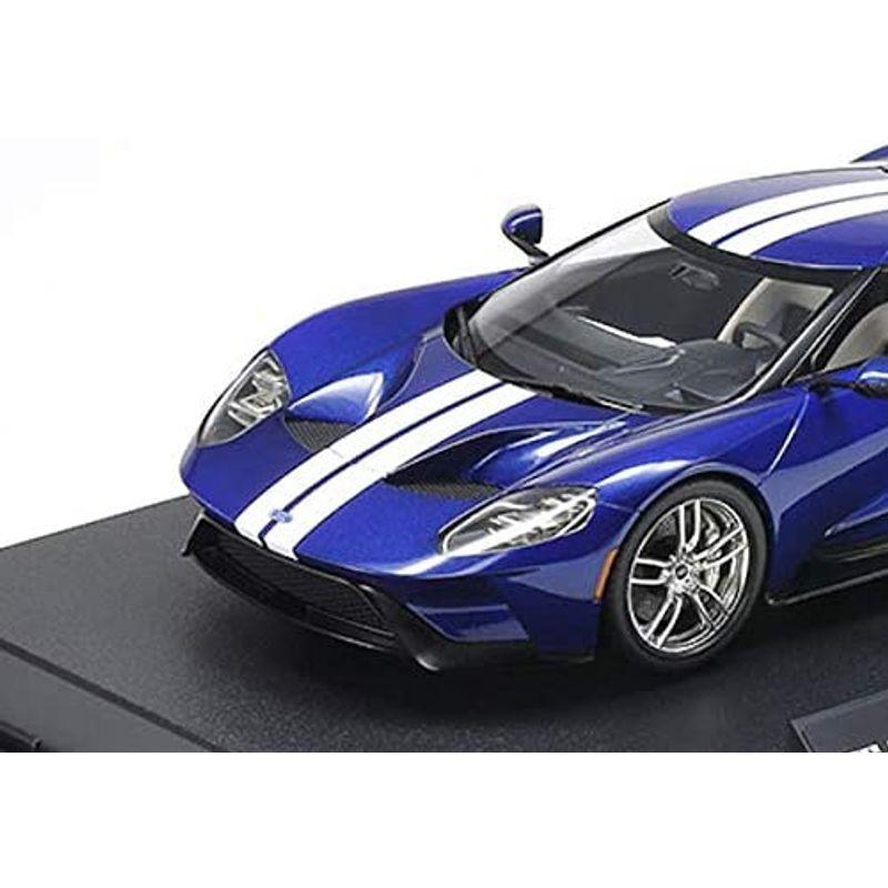 タミヤ 1/24 マスターワークコレクション No.166 フォードGT ブルー 塗装済み完成モデル 21166 1/24 マスターワークコレクション No フォードGT ブルー 塗装済み完成モデル