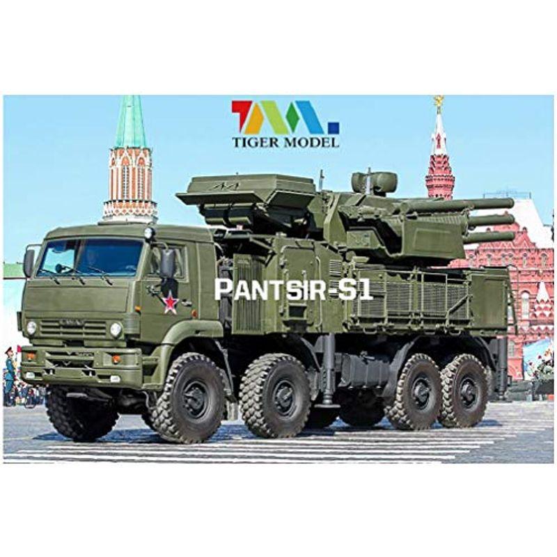 タイガーモデル 35 ロシア軍 パーンツィリ S1   SA-22 グレイハウンド プラモデル TML4644