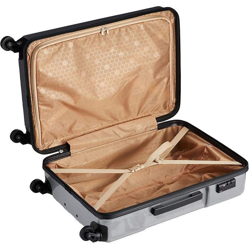 中古品 ビバーシェ スーツケース ファスナー TSAロック レインカバー付き 52L 62 cm 3.8kg YZ-H-S シルバー 【1910968392】(10915円)