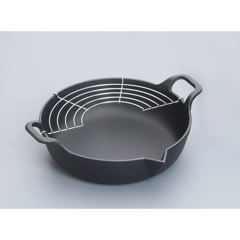 岩鋳 Iwachu 天ぷら鍋 平底25 黒焼付 内径24cm 直火専用 南部鉄器 25101 jjsM0V075O, 調理器具 - www.shillelaghquarries.ie 岩鋳 Iwachu 天ぷら鍋 平底25 黒焼付 内径24cm 直火専用 南部鉄器 25101 jjsM0V075O, 調理器具 - www.shillelaghquarries.ie