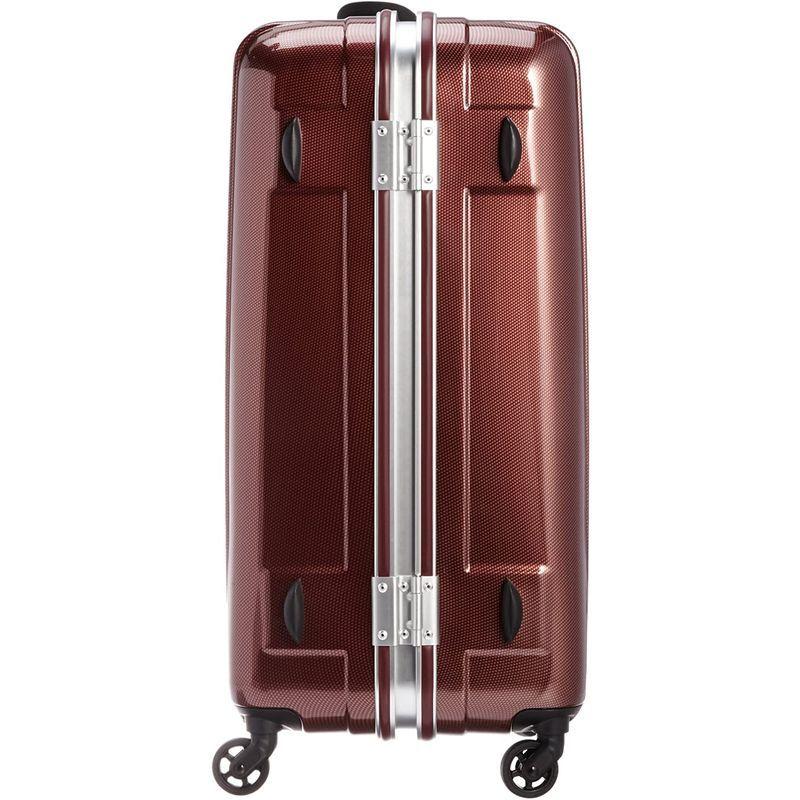 新春セール エバウィン 軽量スーツケース Be Light 静音キャスター 82L 63 cm 4.2kg レッドカーボン 【H2451429768】(14002円)