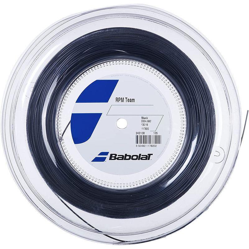 バボラ (Babolat) テニス用ストリング ガット RPM TEAM (RPMチーム) ブラック 長さ200m ゲージ1.25mm 24 Babolat テニス用ストリング ガット RPM TEAM RPMチーム ブラック 長さ200m ゲージ1 25mm