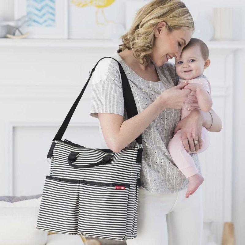 (スキップホップ) SKIP HOP マザーズバッグ デュオ スペシャル B/W ストライプ200350 　 × スキップホップ SKIP HOP マザーズバッグ デュオ スペシャル B/W 約