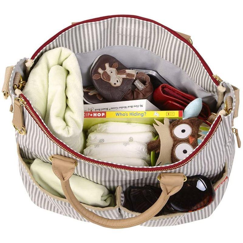 (スキップホップ) SKIP HOP マザーズバッグ デュオ スペシャル B/W ストライプ200350 　 × スキップホップ SKIP HOP マザーズバッグ デュオ スペシャル B/W 約