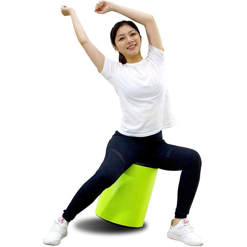 バランスワン フィットネスチェア(ワブリー) (グリーン) フィットネスチェア ワブリー グリーン