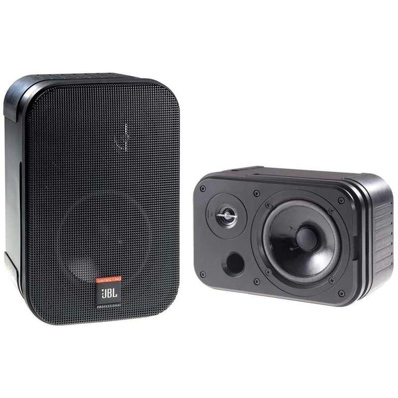 お買い得！ JBL PROFESSIONAL Control 1 PRO 2Way フルレンジ小型スピーカー ペア CTLB-1 壁・天井取付金具付きセ 【TMF5944614837】(21353円)