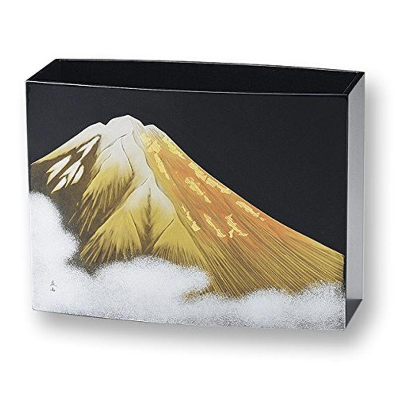 ✨販売専門店✨ 越前塗 金富士マガジンラック日展作家 冨田立山作