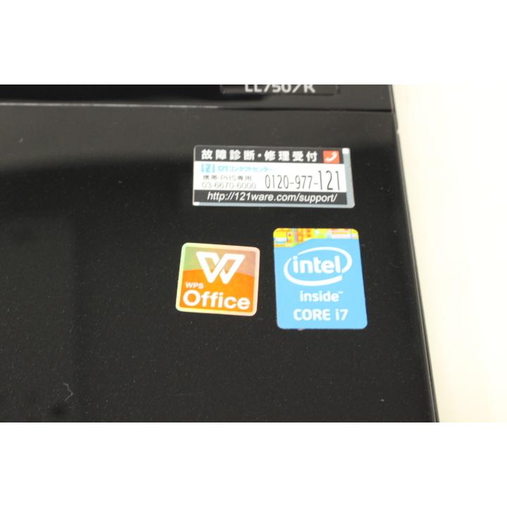 LaVie NEC L PC-LL750RSB 第4世代 Core i7-4700MQ 2.4GHz LaVie NEC L PC-LL750RSB 第4世代 Core i7-4700MQ 2.4GHz