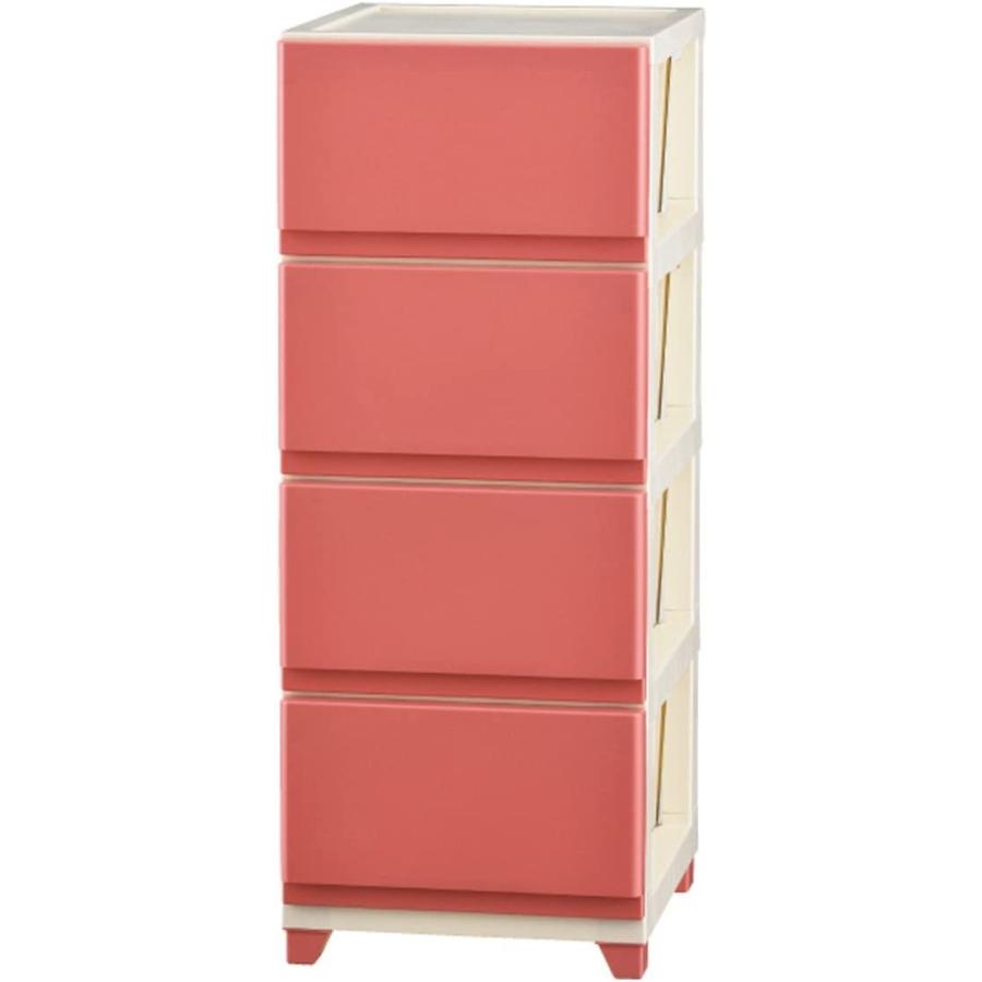 収納ケース オイルペイント 収納チェスト 4段 デコニー 収納ケース おしゃれ 衣装ケース 収納ボックス 衣類収納 新生活 プラスチック収納 日本製 Jejアステージ ピンク U1bzvxtsa5 Klcallgirl Net