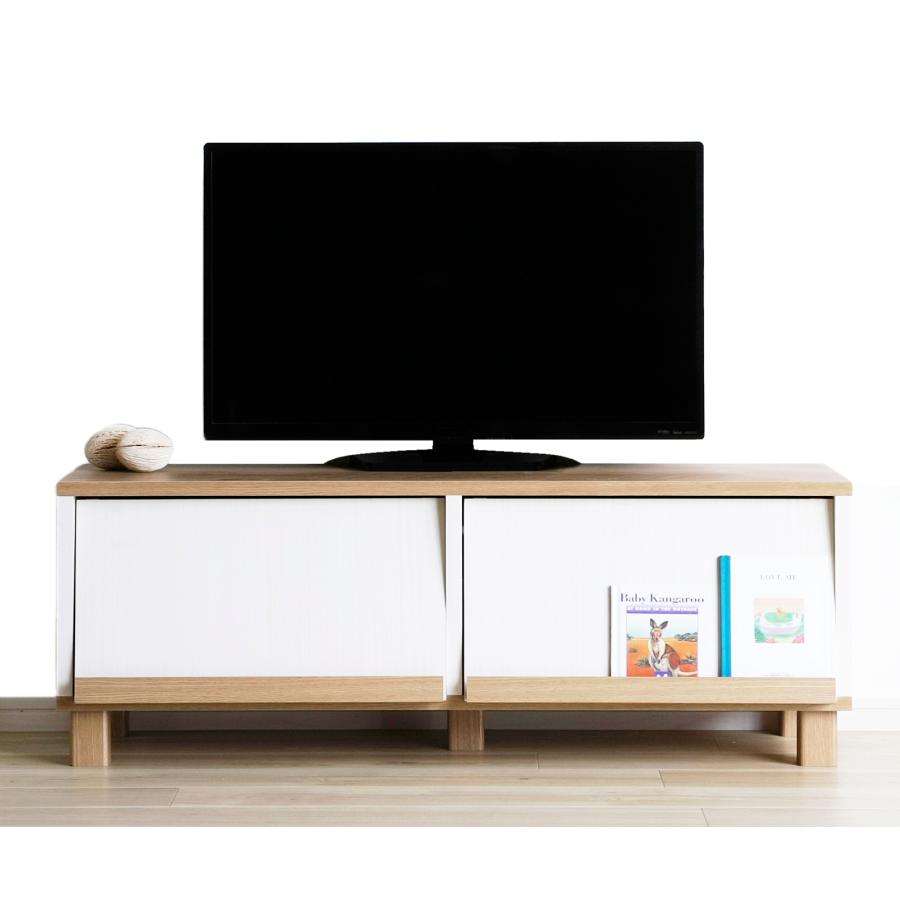 大竹産業 テレビ台 ローボード おしゃれ ホワイト テレビボード TV台
