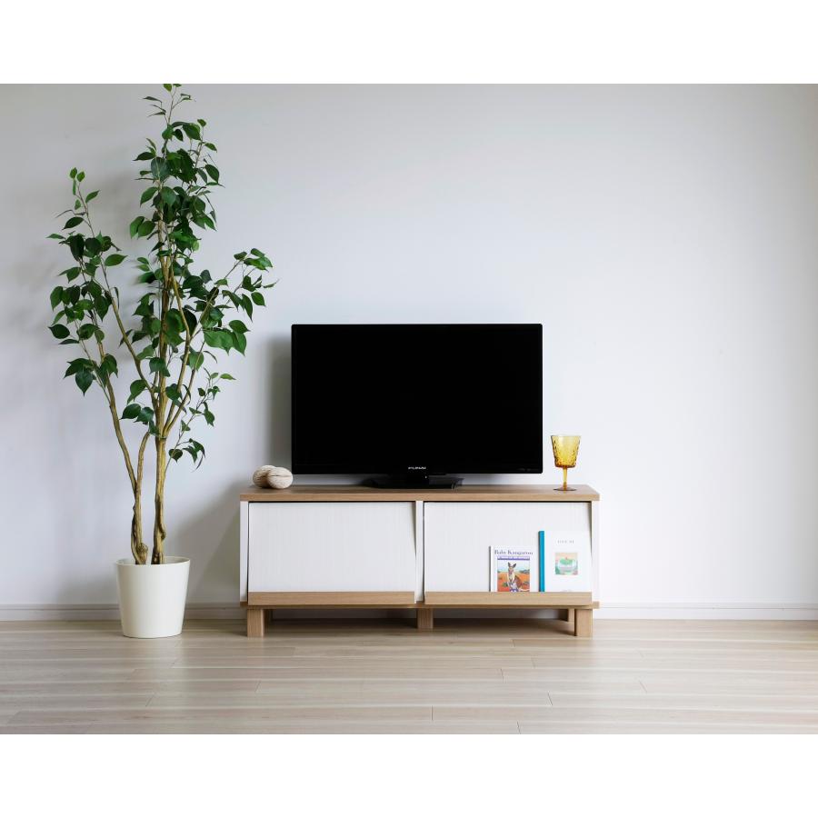 大竹産業 テレビ台 ローボード おしゃれ ホワイト テレビボード TV台