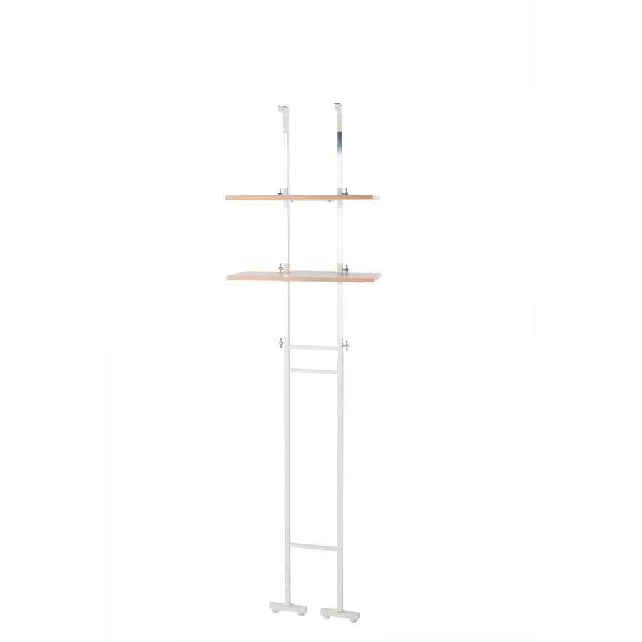 突っ張り式ランドリーラック 2段 135-208cm 突っ張り式ランドリーラック 2段 135-208cm