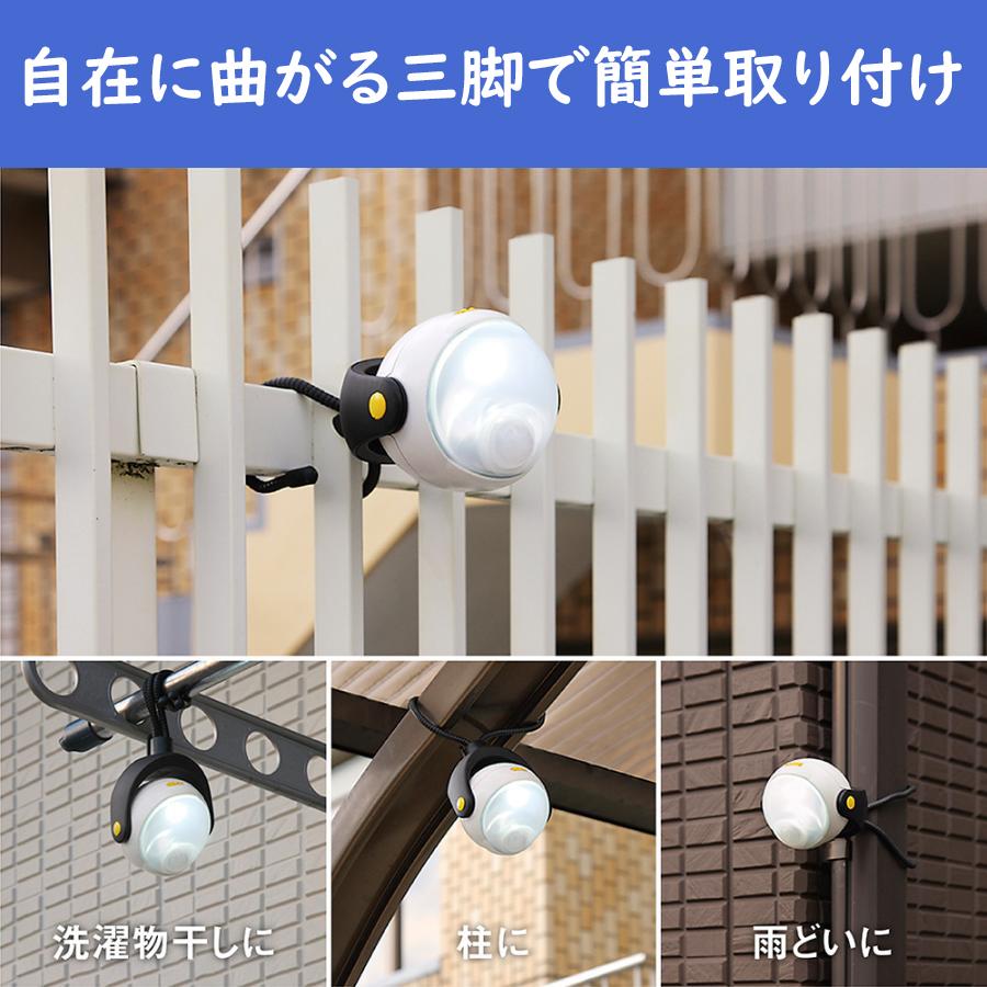RITEX センサーライト 屋外 三脚付き 人感センサーライト 電池式 RITEX センサーライト 屋外 三脚付き 人感センサーライト 電池式