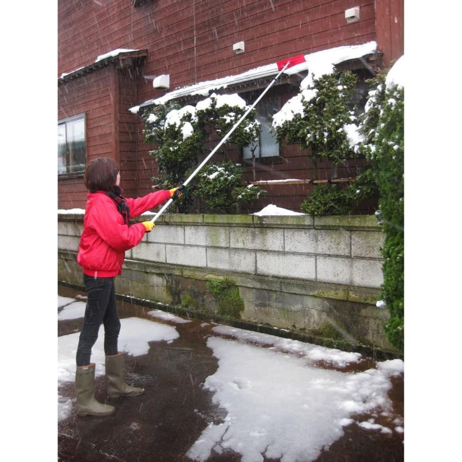 雪落とし 雪庇落とし つらら落とし 3.9m 日本製 国産 アルミ 雪かき 