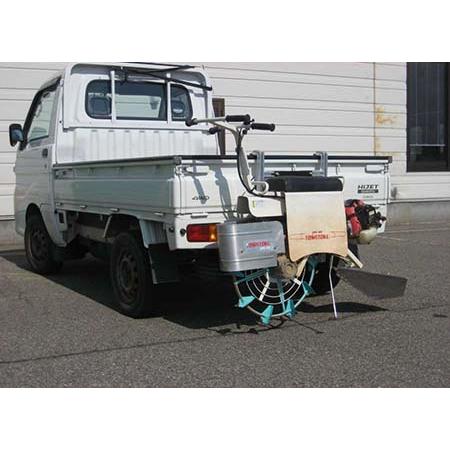溝切り機ハンガー 耕運機 運搬 軽トラ 軽トラック トラック 作業 DIY