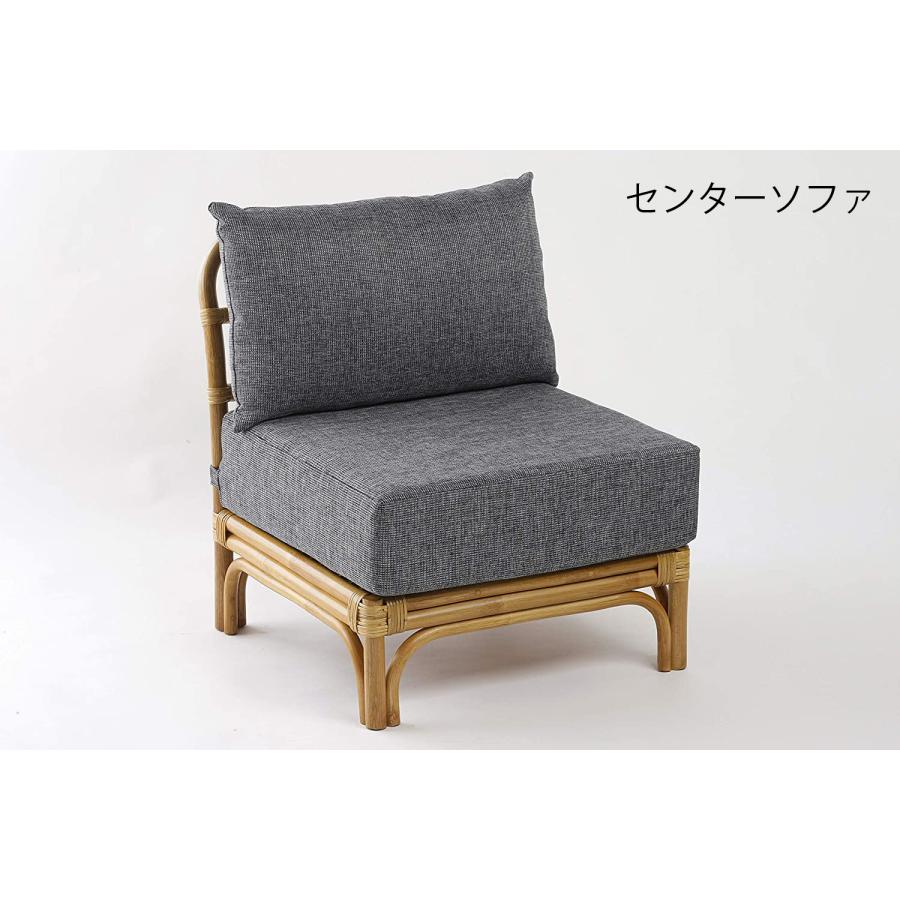 大竹産業 ラタン ソファ おしゃれ 並び替え自由 組み合わせソファ 二人