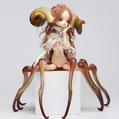 球体関節人形 本体+眼球+メイクアップ済 BJD カスタムドール 球体関節人形 本体+眼球+メイクアップ済 BJD カスタムドール