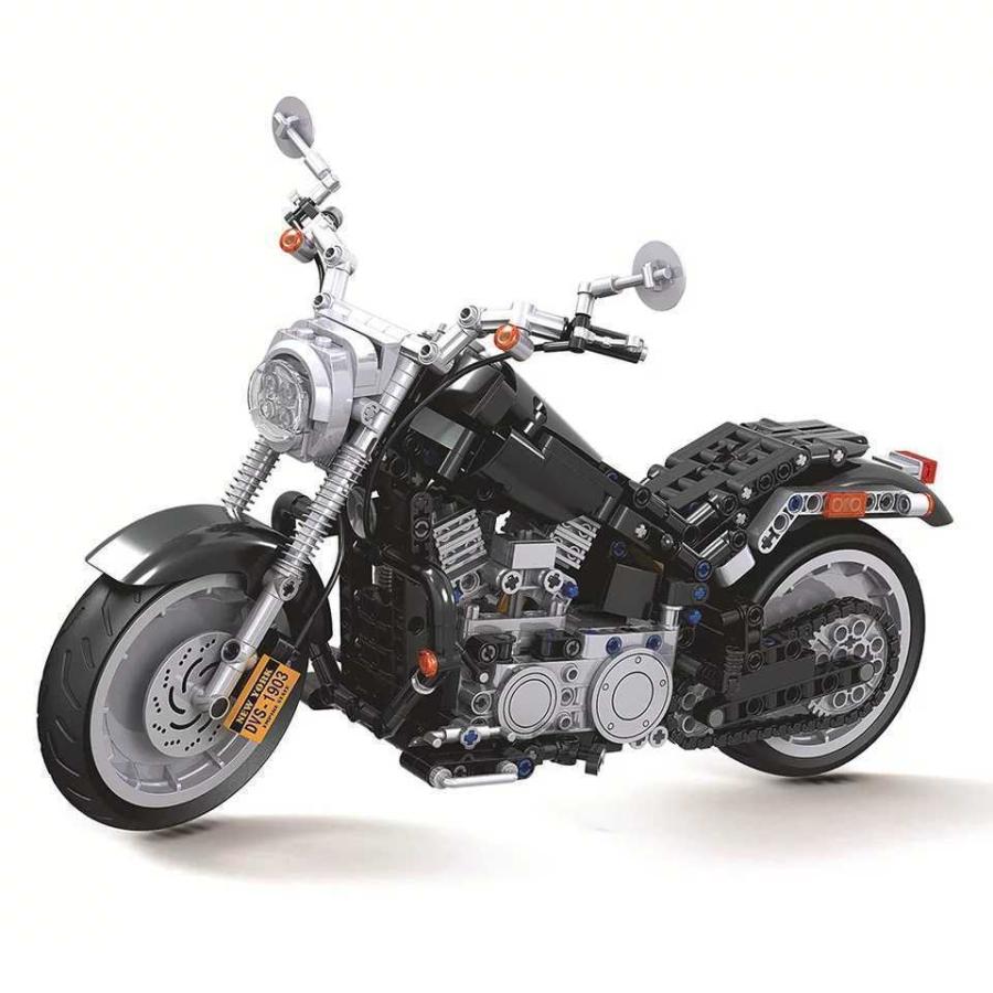 レゴ互換 ハーレーダビッドソンタイプ 組み立てブロックセット 709