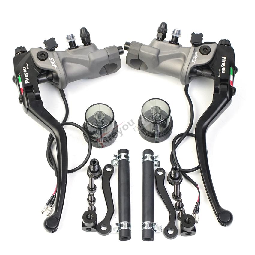 マスターシリンダー ブレーキ 油圧クラッチレバー モトバイクレー ス19ミリメートル カワサキZ1000 ホン ダSUKUZI カスタム