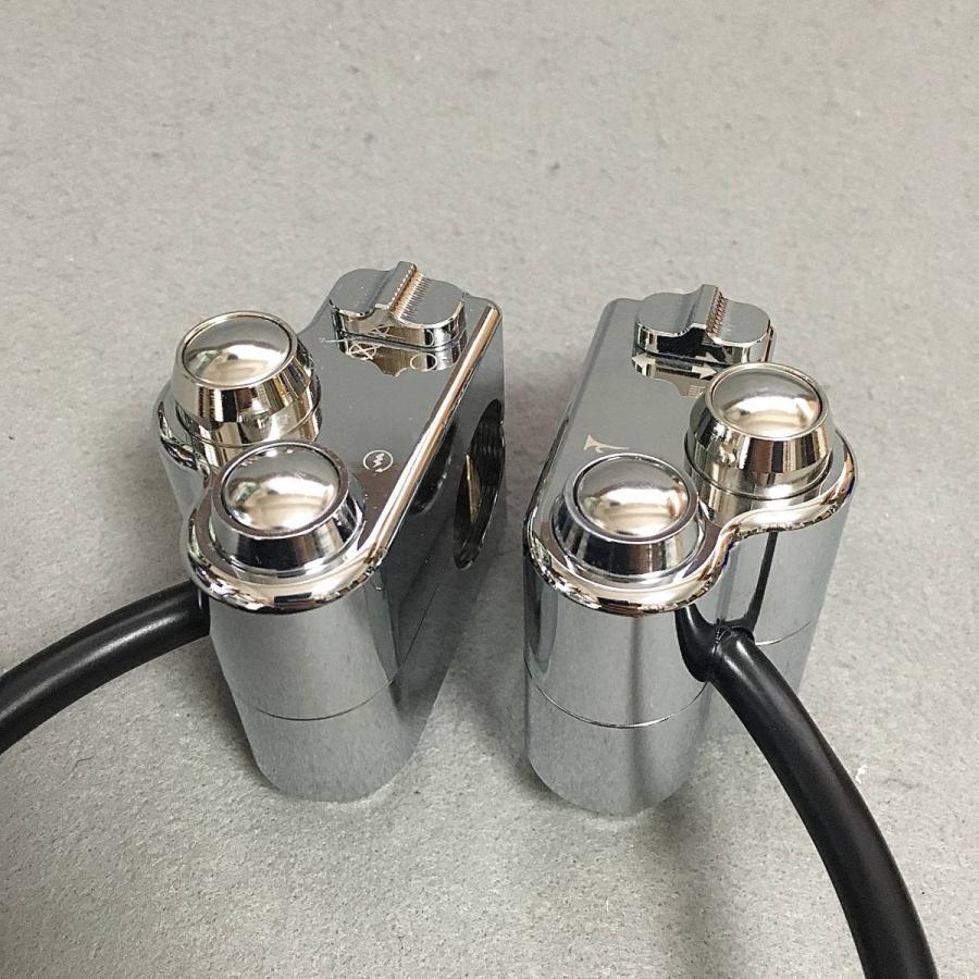 25mm 1インチハンドル ミニ スイッチ ボックス クローム