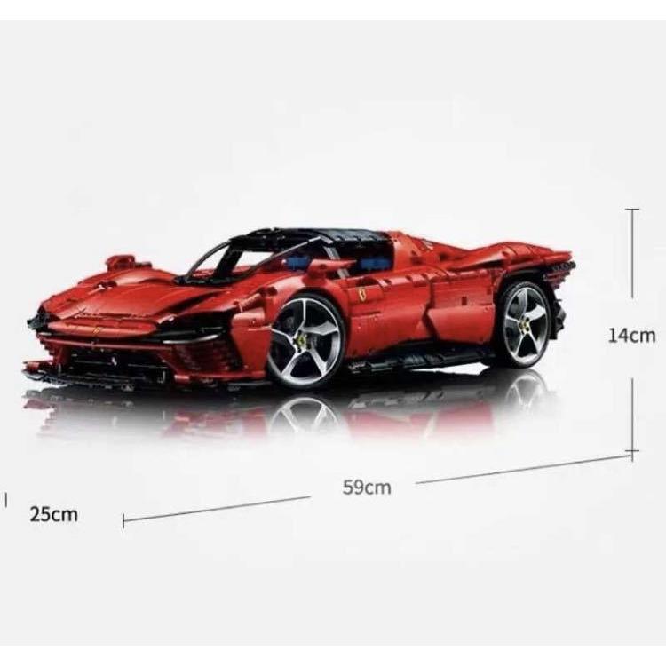 レゴ 互換 テクニック フェラーリ デイトナSP3タイプ Daytona 3778